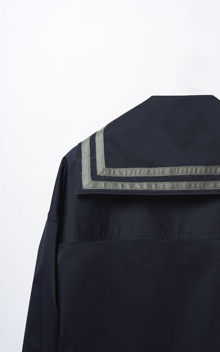 【受注予約】【COLLECTION LINE】2026-27 AW : sXe Origin Sailor Shirt Long : Navy