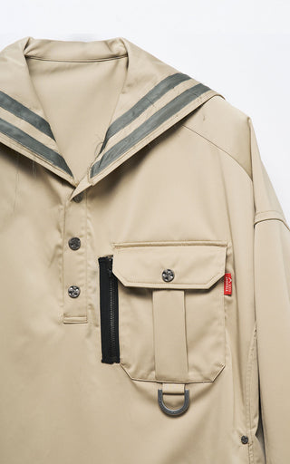 【受注予約】【COLLECTION LINE】2026-27 AW : sXe Origin Sailor Shirt Regular : Beige