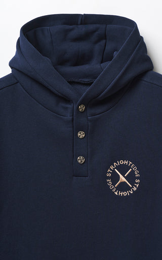 【先行予約】【CORE LINE】Hoodie x "NISHINO AKIHIRO":Midnight Navy