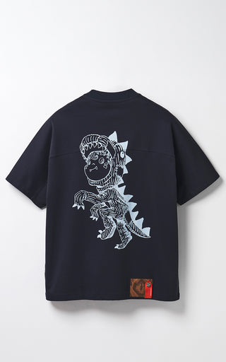 【先行予約】【CORE LINE】T-shirt x "NISHINO AKIHIRO":Midnight Navy