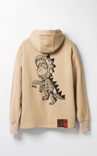 【先行予約】【CORE LINE】Hoodie x "NISHINO AKIHIRO":Sand Beige