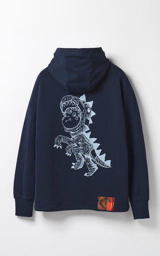 【先行予約】【CORE LINE】Hoodie x "NISHINO AKIHIRO":Midnight Navy