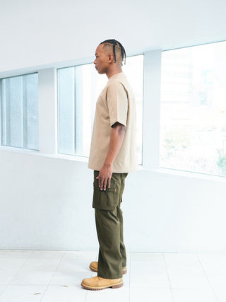 【CORE LINE】T-shirt:Sand Beige
